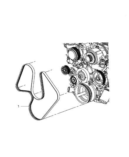 2007 Jeep Grand Cherokee Drive Belts Diagram 2