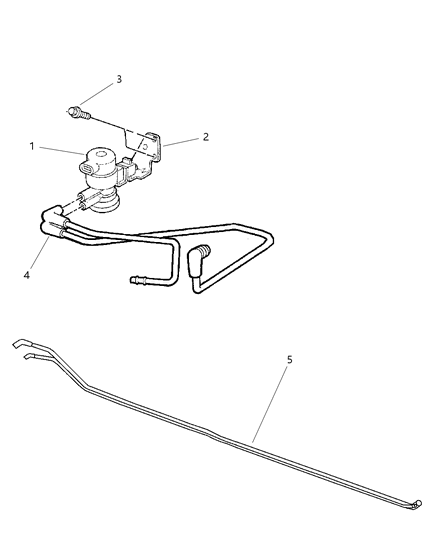 2000 Jeep Cherokee Emission Control Vacuum Harness Diagram 2