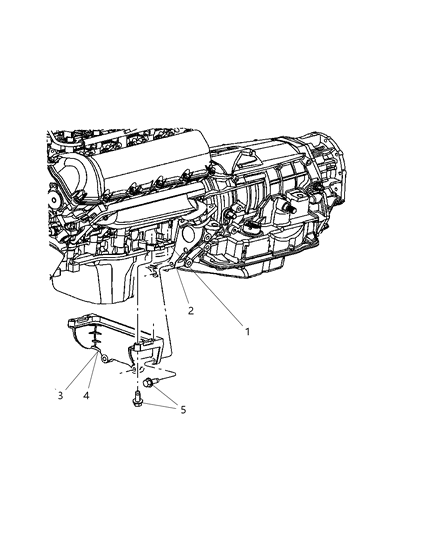 2006 Jeep Commander Collar, Structural Diagram 1