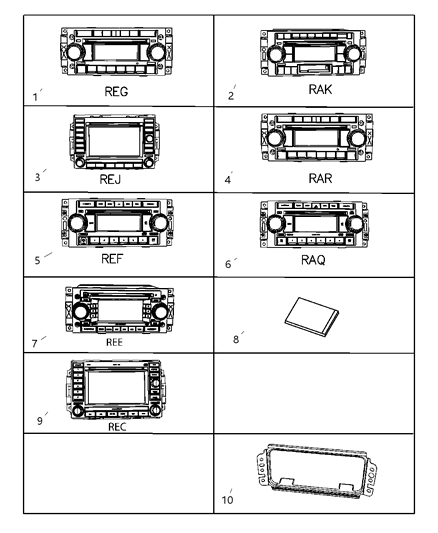 2008 Dodge Caliber Radio Diagram