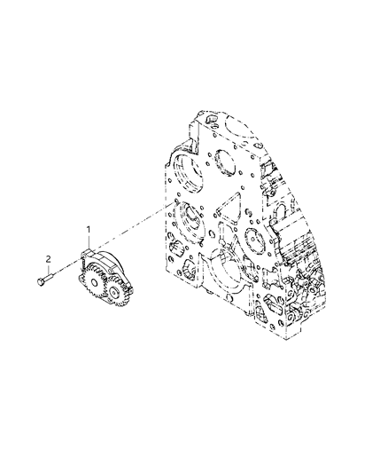 2011 Ram 5500 Engine Oil Pump Diagram