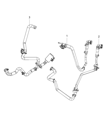 2018 Jeep Wrangler Heater Plumbing Diagram 1