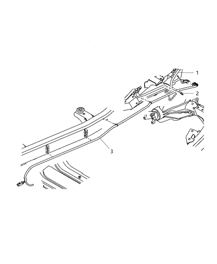 2006 Jeep Wrangler Front Axle Locker Hose & Wiring Diagram