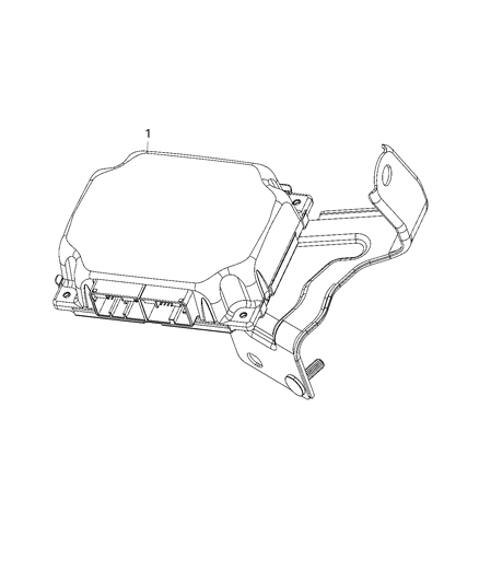 2020 Ram 4500 Module-Transmission Control Diagram for 68446166AA