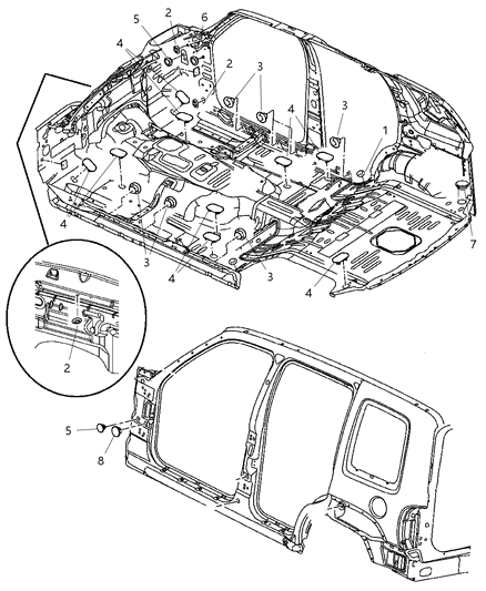 2007 Dodge Nitro Plugs Diagram