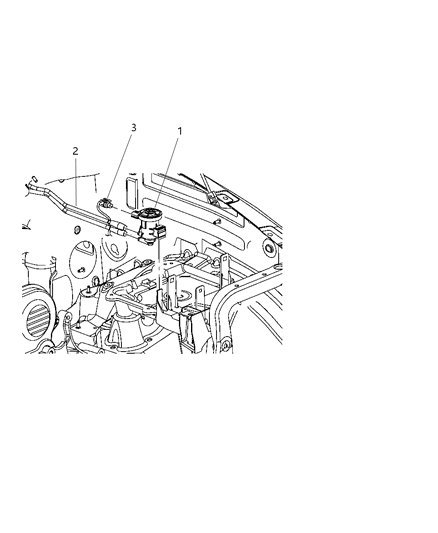 2007 Jeep Liberty Emission Vacuum Harness Diagram