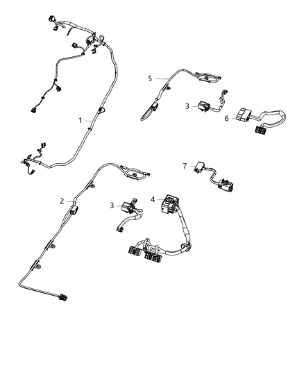 2017 Dodge Grand Caravan Wiring - Overhead Diagram