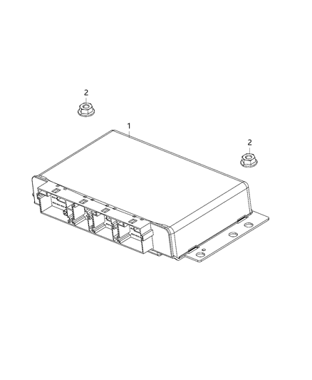 2021 Jeep Grand Cherokee Modules, Body Diagram 5