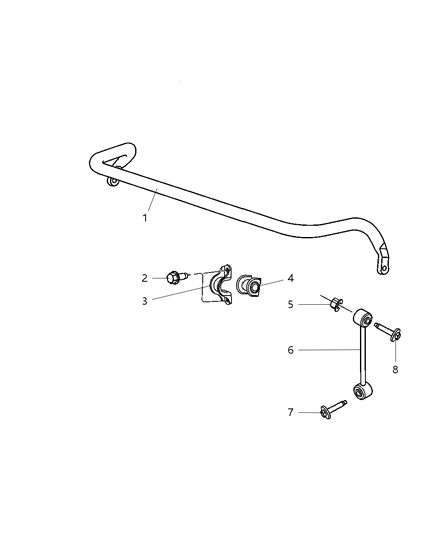 2007 Jeep Commander Front Stabilizer Bar Diagram