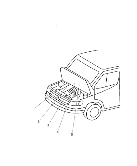 2003 Dodge Sprinter 3500 INSULATOR-Adhesive Foil Diagram for 5121165AA