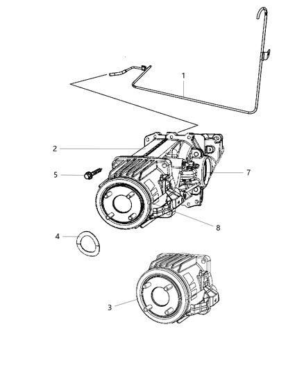 2008 Jeep Patriot Axle Assembly Diagram
