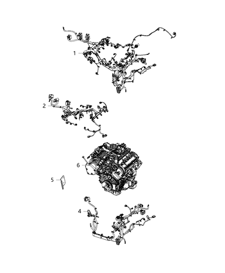 2019 Ram 1500 Wiring, Engine Diagram 2