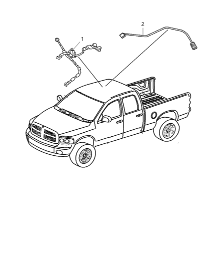 2010 Dodge Dakota Wiring Overhead Diagram