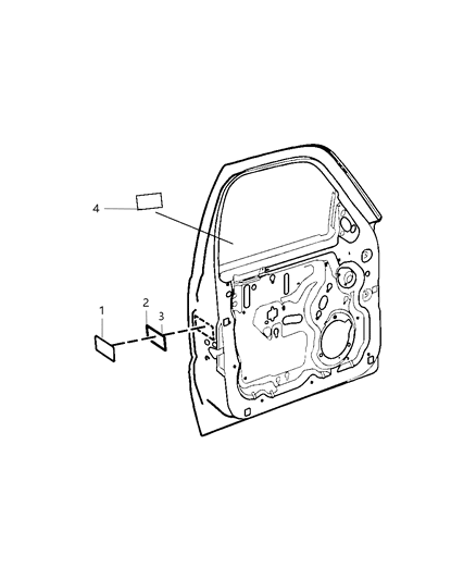 2012 Jeep Wrangler Label-Alarm Diagram for 4575731AB