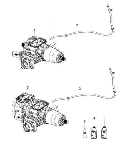 2018 Jeep Cherokee Axle Assembly Diagram