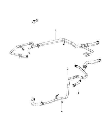 2014 Dodge Challenger Heater Plumbing Diagram 1