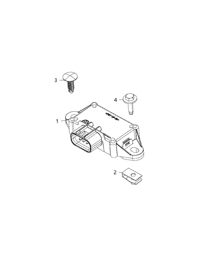 2020 Dodge Charger Modules, Body Diagram 6