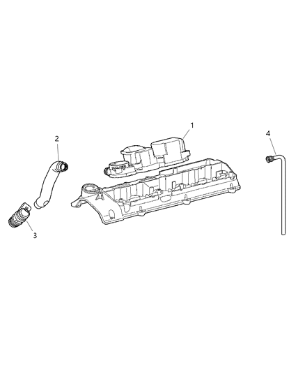 2004 Dodge Sprinter 2500 Crankcase Ventilation Diagram