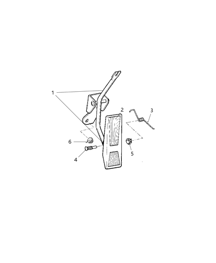 2003 Jeep Liberty Accelerator Pedal Diagram