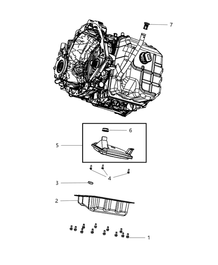 2007 Dodge Avenger Oil Filter Diagram