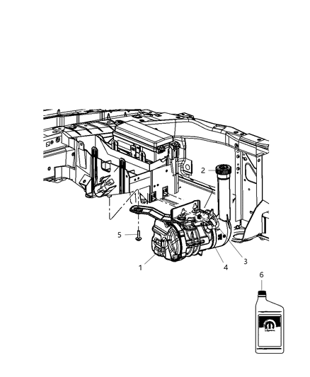 2009 Chrysler Aspen Power Steering Pump Diagram 2