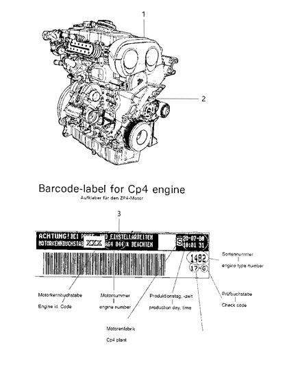 2008 Jeep Patriot Engine-Long Block Diagram for 68040870AB