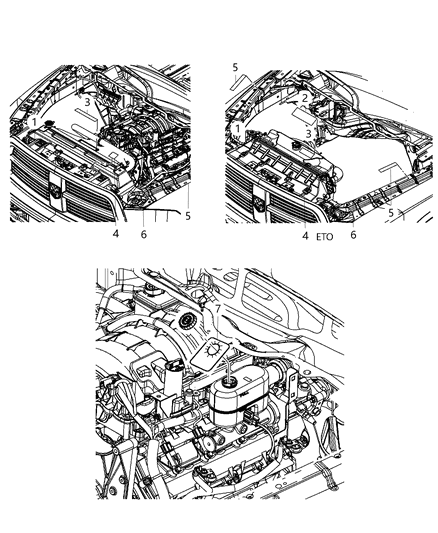 2015 Ram 3500 Engine Compartment Diagram