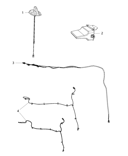 2018 Ram 3500 Satellite Radio System Diagram