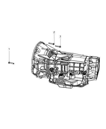 2009 Jeep Wrangler Mounting Bolts Diagram 2