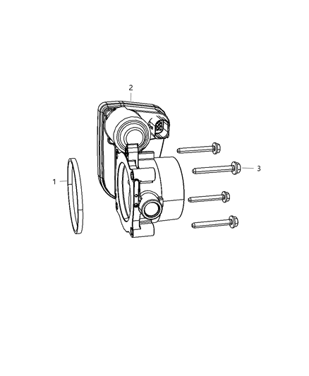 2011 Jeep Wrangler Throttle Body Diagram 2