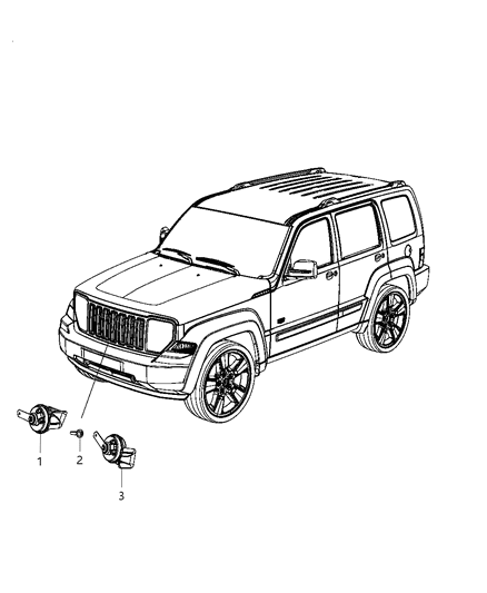 2012 Jeep Liberty Horns Diagram