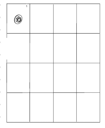 1997 Dodge Viper Wheel Center Cap Diagram for PU30SZ2AB