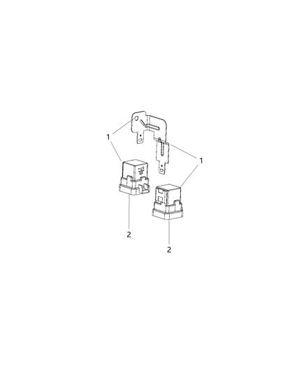 2015 Ram C/V Relay - Fog Lamp Diagram