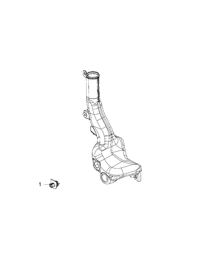 2020 Dodge Charger Sensors - Body Diagram 6