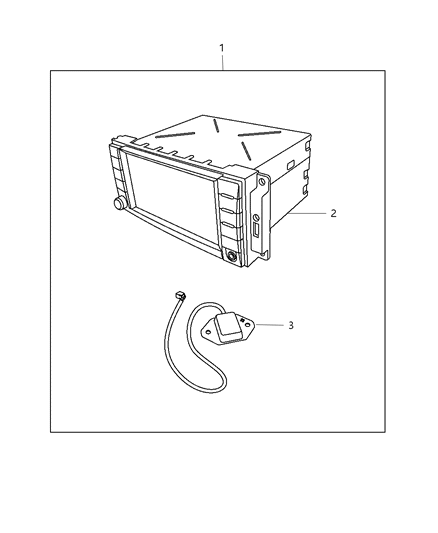 2010 Dodge Ram 1500 Navigation Kit Diagram