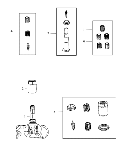 2009 Dodge Charger Tire Monitoring System Diagram