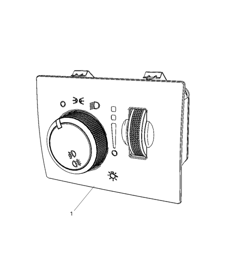 2011 Jeep Grand Cherokee Switches - Lighting Diagram