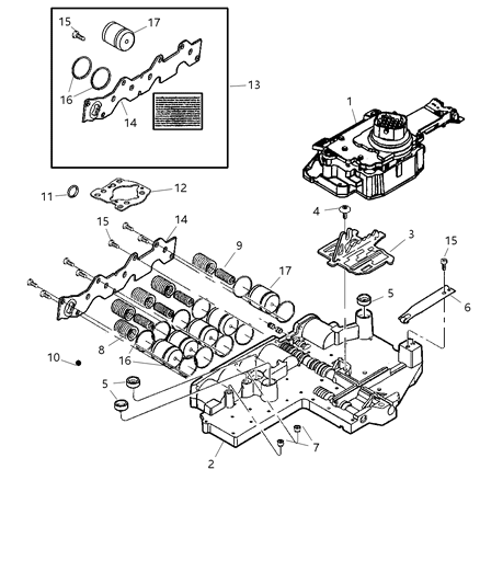 2002 Dodge Durango Valve Body Diagram 2