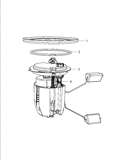 2010 Dodge Avenger Fuel Pump Module Diagram