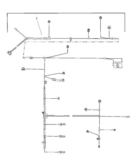 1997 Dodge Neon Wiring - Engine & Related Parts Diagram