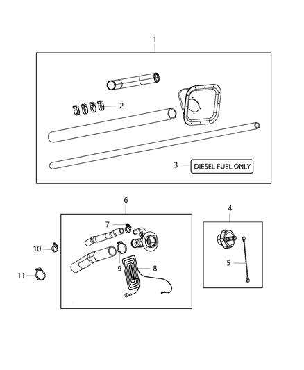 2013 Ram 4500 Fuel Filler Tube Diagram