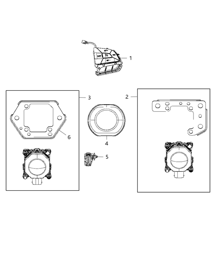 2021 Jeep Grand Cherokee Adaptive Speed Control Diagram