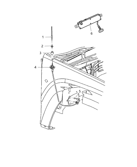 2010 Jeep Commander Antenna Diagram