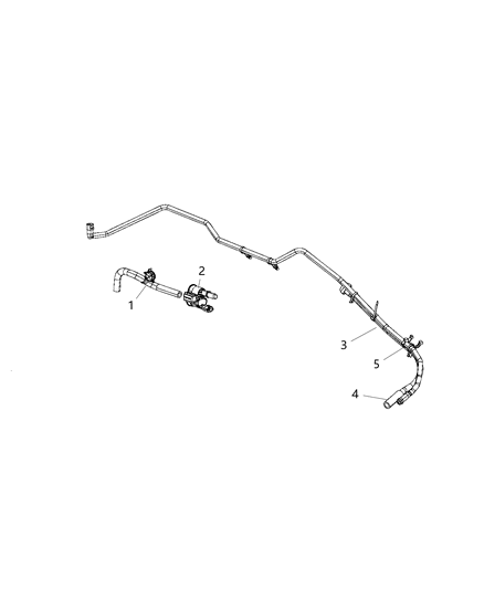 2020 Ram 3500 Emission Control Vacuum Harness Diagram