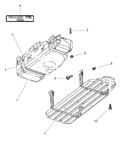 2000 Dodge Durango Fuel Tank Diagram