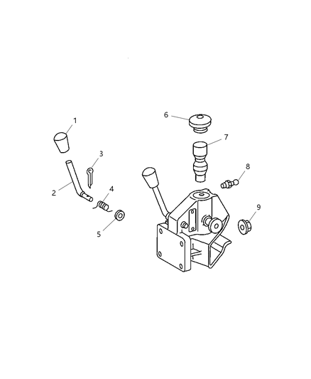 2002 Dodge Sprinter 2500 Fitting-Grease Diagram for 5133858AA