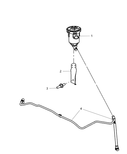 2005 Chrysler 300 Harness-Vacuum Vapor Diagram for 4578151AA