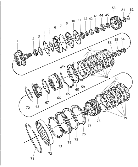 2001 Chrysler Concorde Gear Train Diagram