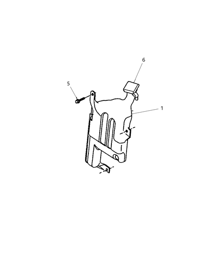 1997 Dodge Dakota Coolant Tank Diagram