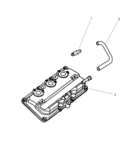 2001 Chrysler Prowler Crankcase Ventilation Diagram